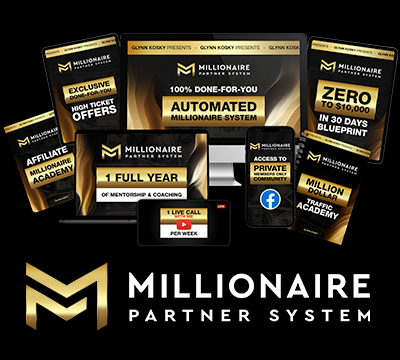 Millionaire Partner System: Your Shortcut to Financial Freedom- Make Money Online 💸 Easy & Fast!🚀